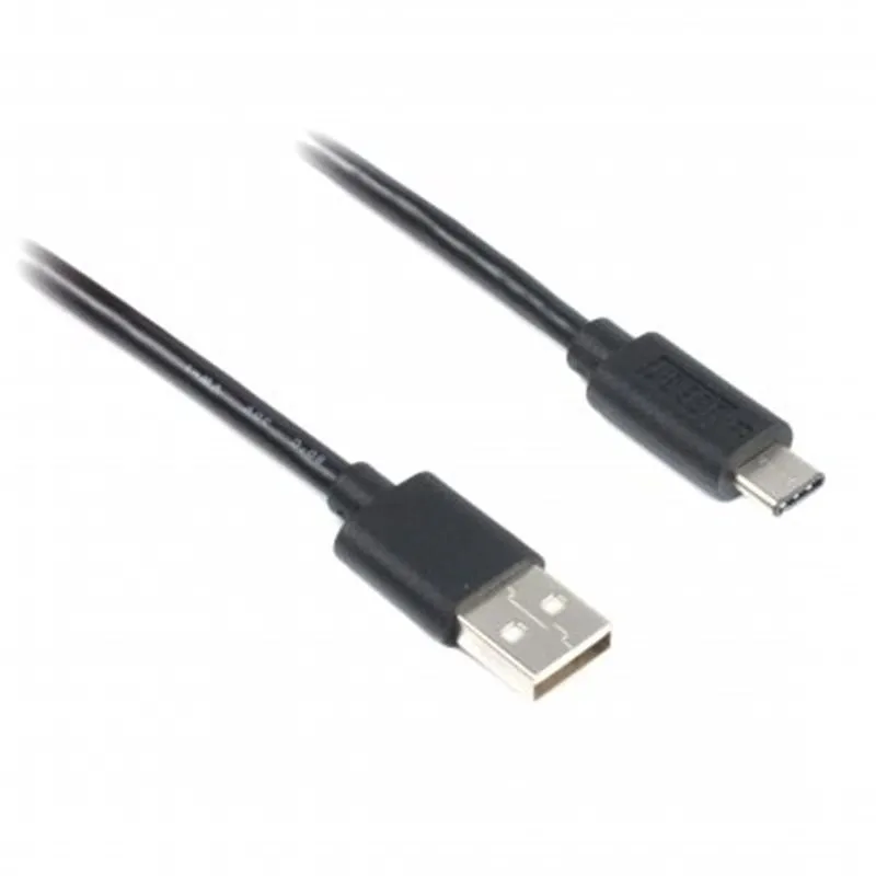 Кабель Cablexpert USB - USB Type-C V 2.0 (M/M), 1 м, чорний (CCP-USB2-AMCM-1M)  - зображення 1