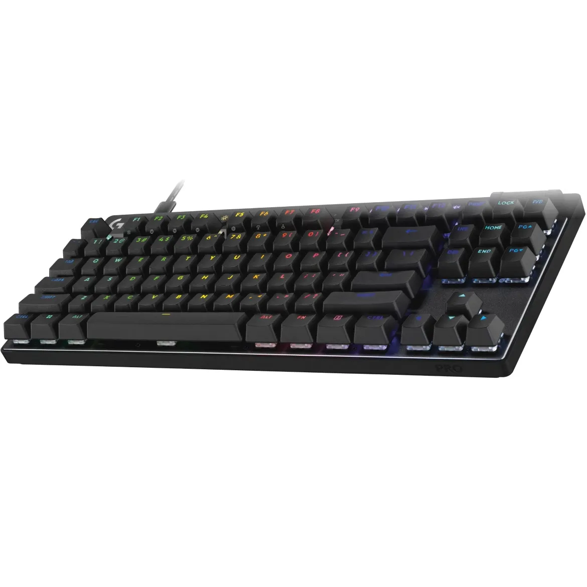 Клавiатура Logitech G PRO X TKL Rapid Black (920-013233) - мініатюра 3
