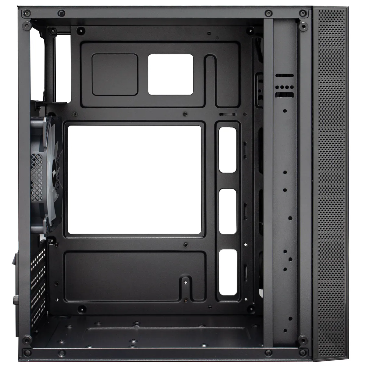 Корпус 1stPlayer X1-BK-3F1-PS-600FK-EU Black 600W - мініатюра 6
