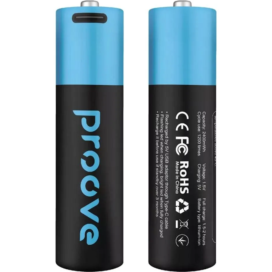 Акумулятори Proove Compact Energy AA/HR06 NI-MH 2400 mAh BL 2 шт - зображення 1