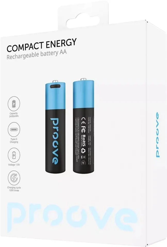 Акумулятори Proove Compact Energy AA/HR06 NI-MH 2400 mAh BL 2 шт - мініатюра 2