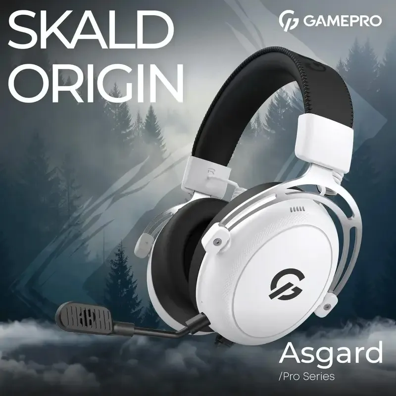 Дротова ігрова гарнітура GamePro Asgard Skald (HS850W) - мініатюра 5