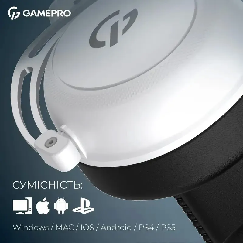 Дротова ігрова гарнітура GamePro Asgard Skald (HS850W) - мініатюра 6