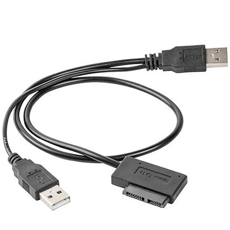 Адаптер Cablexpert USB - Slim SATA II (M/M), 0.5 м, чорний (A-USATA-01) - мініатюра 4