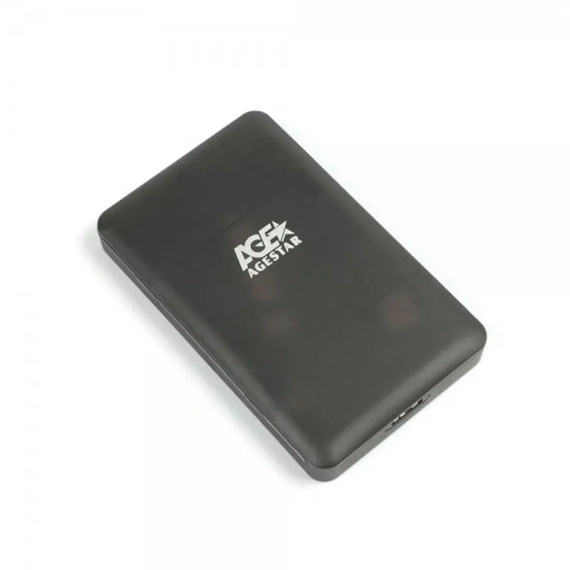 Зовнішня кишеня AgeStar для підключення SATA HDD 2.5", USB 3.1, Black (31UBCP3) - зображення 1