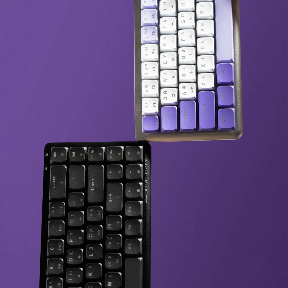 Бездротова клавіатура Proove Gaming AFK (Ukraine Layout) white - мініатюра 13