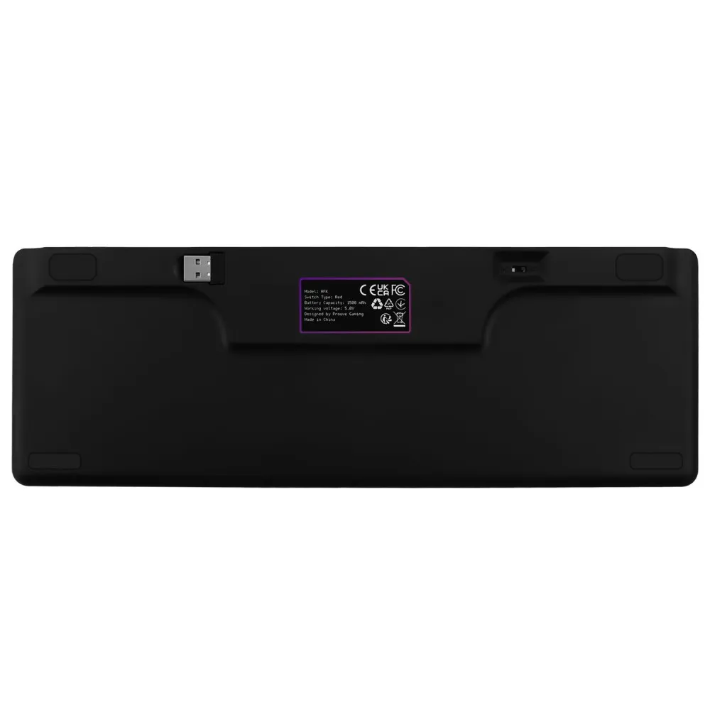 Бездротова клавіатура Proove Gaming AFK (Ukraine Layout) white - мініатюра 5