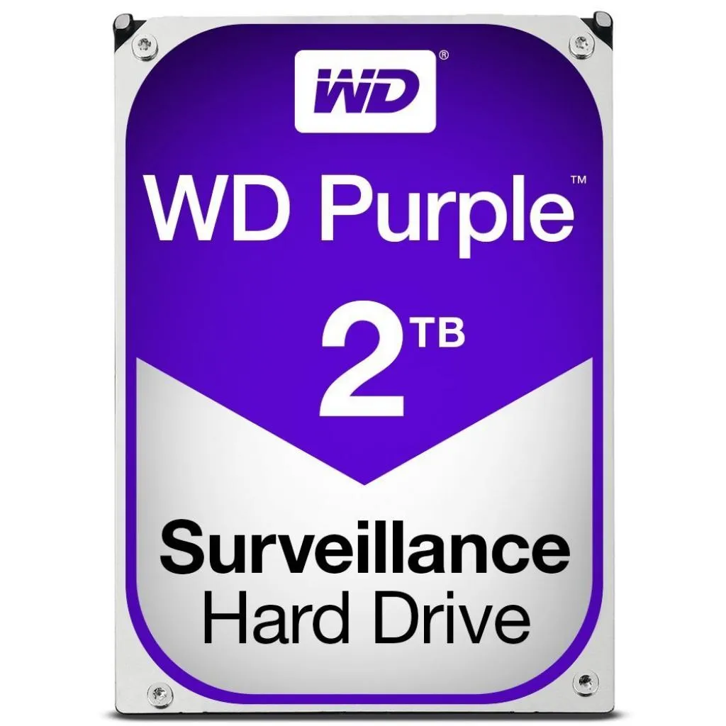 Накопичувач HDD SATA 2.0TB WD Purple 5400rpm 64MB (WD20PURZ) - мініатюра 4