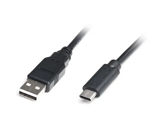 Кабель REAL-EL USB - USB Type-C V 2.0 (M/M), 1 м, чорний (EL123500016) - зображення 1
