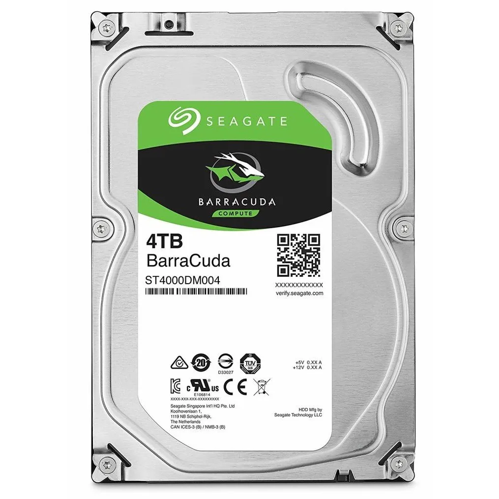 Накопичувач HDD SATA 4.0TB Seagate BarraCuda 5400rpm 256MB (ST4000DM004) - зображення 1