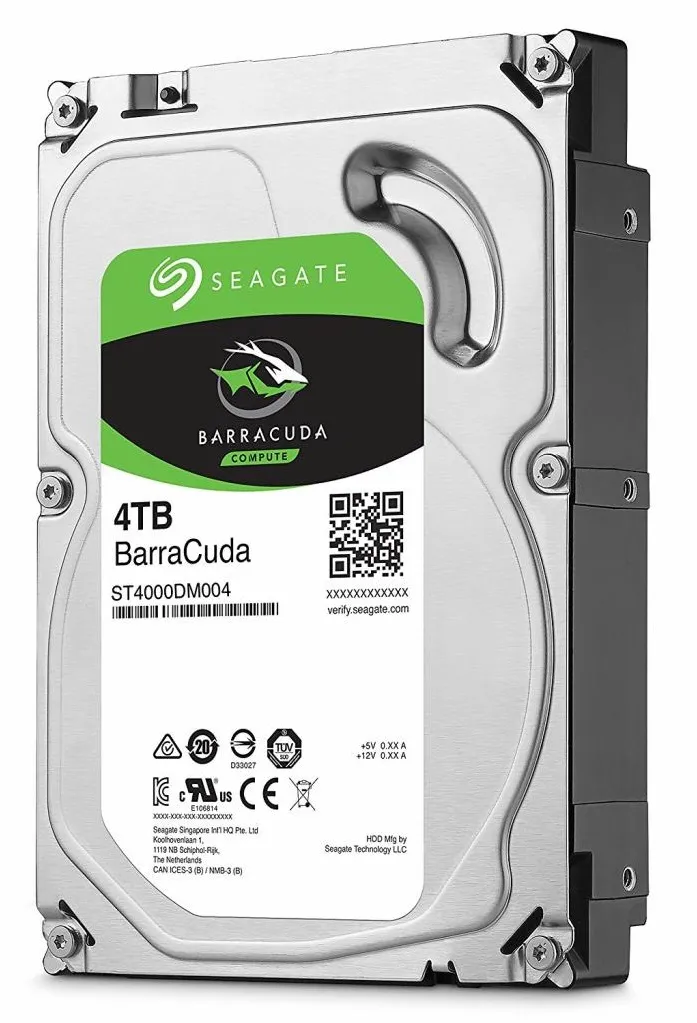 Накопичувач HDD SATA 4.0TB Seagate BarraCuda 5400rpm 256MB (ST4000DM004) - мініатюра 3