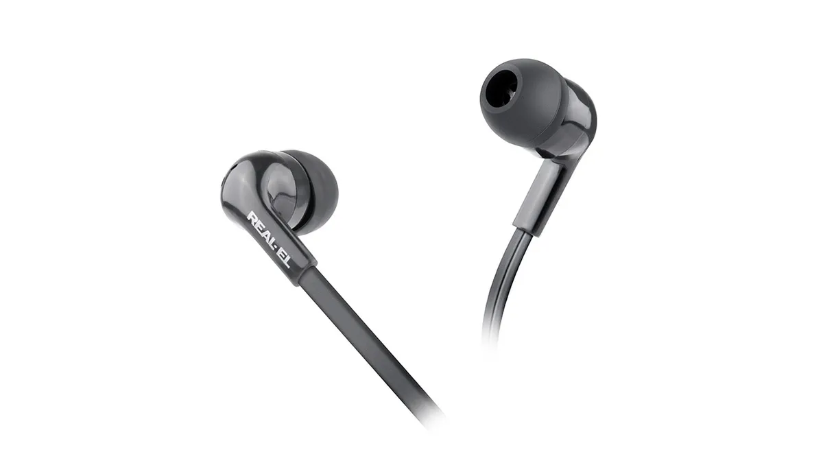 Гарнітура REAL-EL Z-1012 Black - мініатюра 3