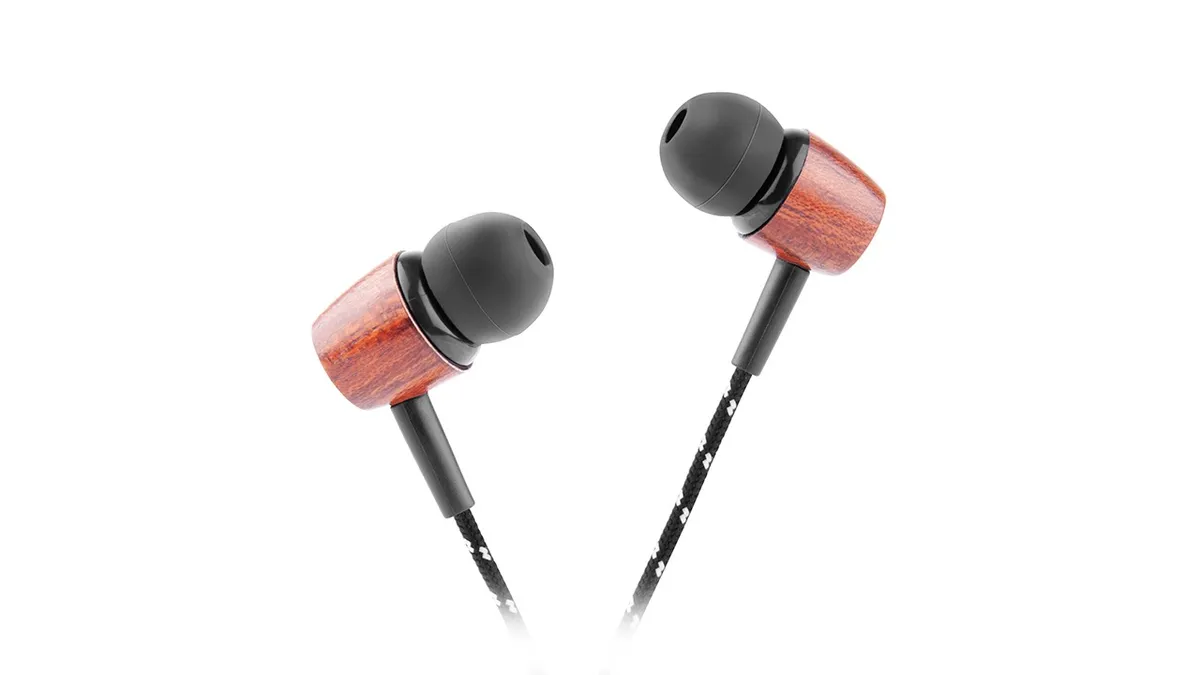 Навушники REAL-EL Z-1720 Wooden - мініатюра 2