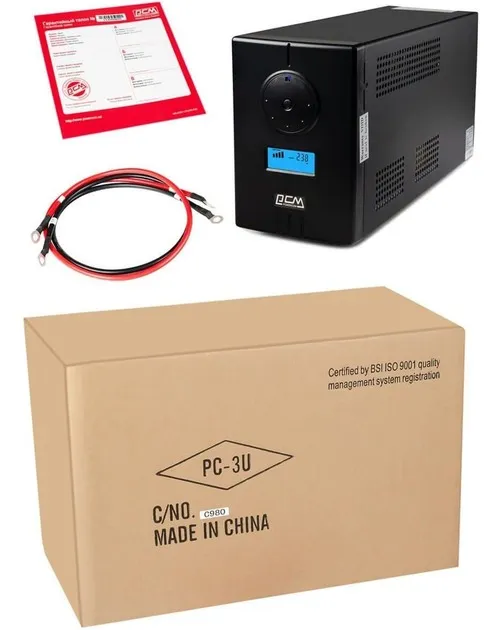 Джерело безперебійного живлення Powercom INF-1100 (00210202) - мініатюра 4