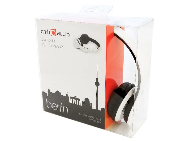 Bluetooth-гарнітура GMB Audio BHP-BER-W White - мініатюра 6