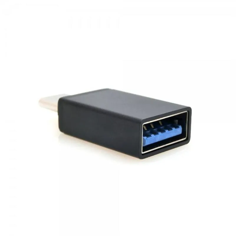 Адаптер Cablexpert USB - USB Type-C V 3.0 (F/M) Black (A-USB3-CMAF-01) - зображення 1