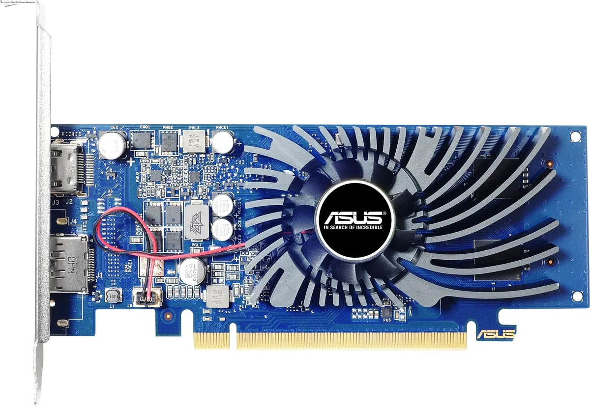 Відеокарта GF GT 1030 2GB GDDR5 Asus (GT1030-2G-BRK) - мініатюра 4