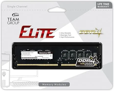 Модуль пам`яті DDR4 16GB/2666 Team Elite (TED416G2666C1901) - мініатюра 3