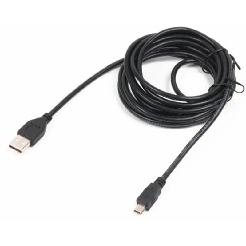 Кабель Cablexpert USB - mini-USB V 2.0 (M/M), 3 м, чорний (CCP-USB2-AM5P-10) - мініатюра 2