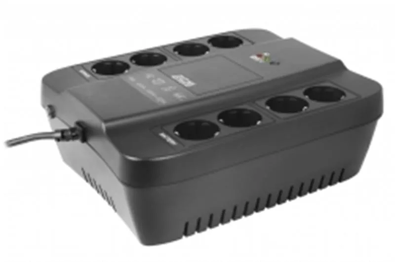 ДБЖ Powercom SPD-650N, 8 x евро (00210200) - зображення 1