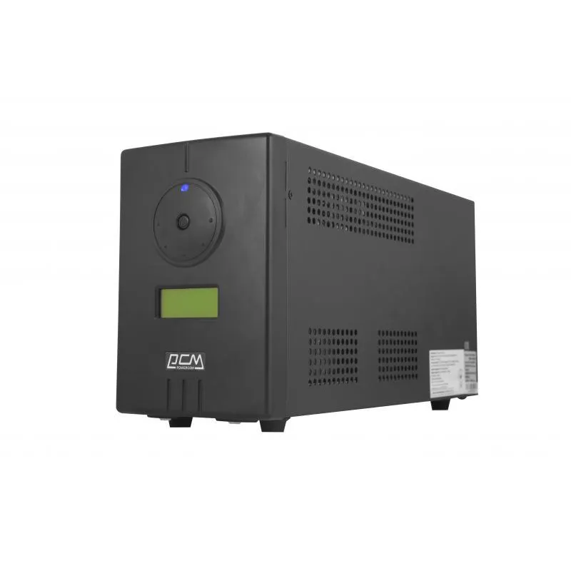 Джерело безперебійного живлення Powercom INF-1500, Lin.int., AVR, 2 х евро, USB, металл (00210203) - мініатюра 4