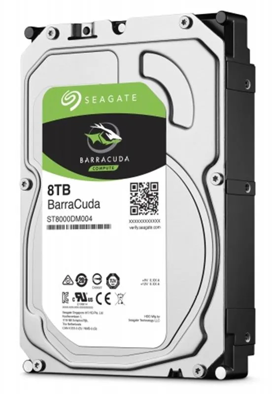 Накопичувач HDD SATA 8.0TB Seagate BarraCuda 5400rpm 256MB (ST8000DM004) - зображення 1