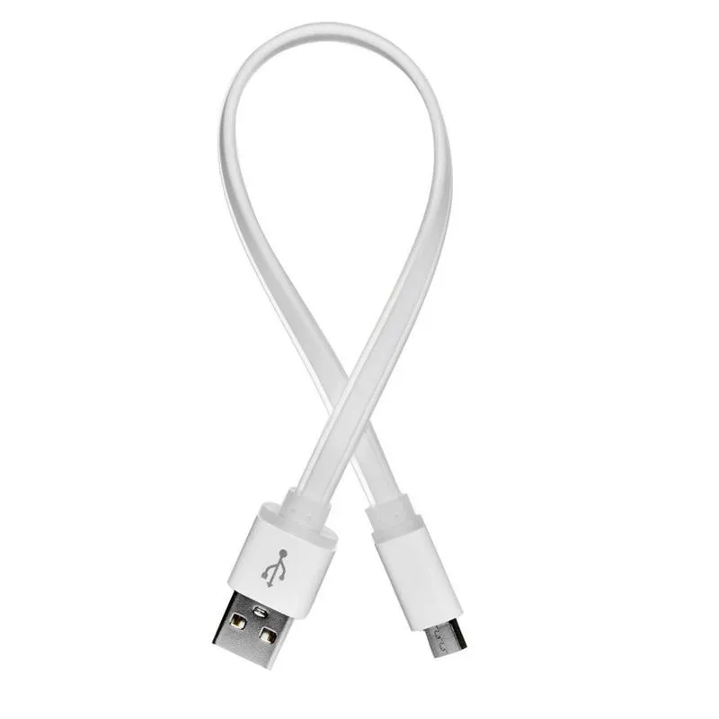 Кабель ColorWay USB - micro USB (M/M), 0.25 м, White (CW-CBUM-MUM25W) - зображення 1