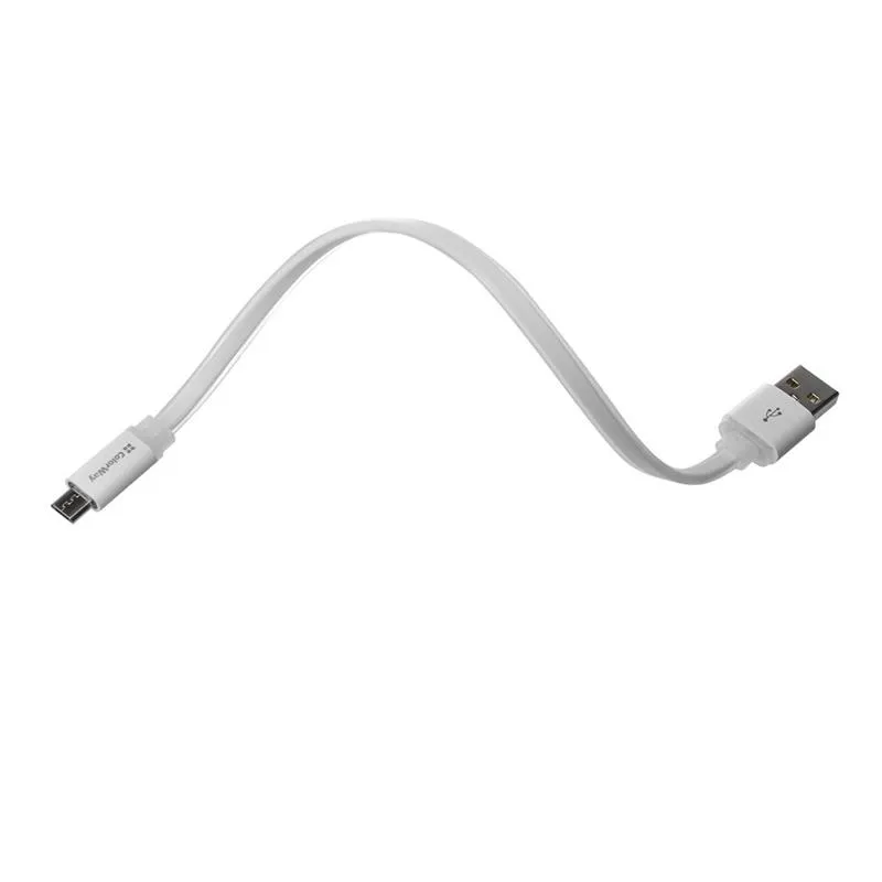 Кабель ColorWay USB - micro USB (M/M), 0.25 м, White (CW-CBUM-MUM25W) - мініатюра 2
