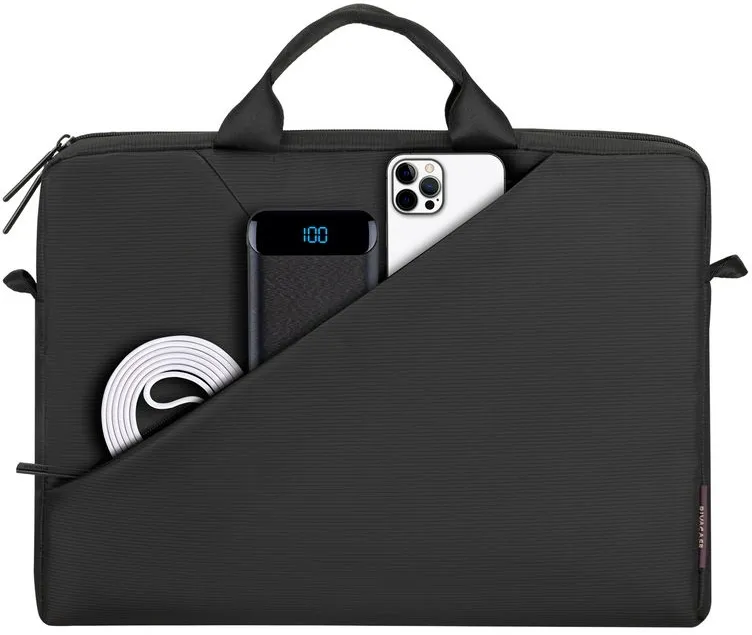Сумка для ноутбука RivaCase 8730 15.6" Grey - мініатюра 4