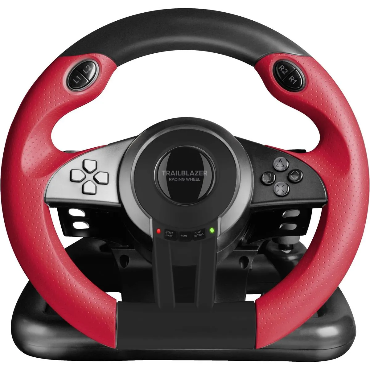 Кермо Speed Link Trailblazer Racing Wheel (SL-450500-BK) Black/Red USB - мініатюра 4