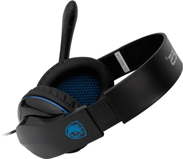 Гарнітура Sades SA-701 Black/Blue (sa701blj) - мініатюра 3