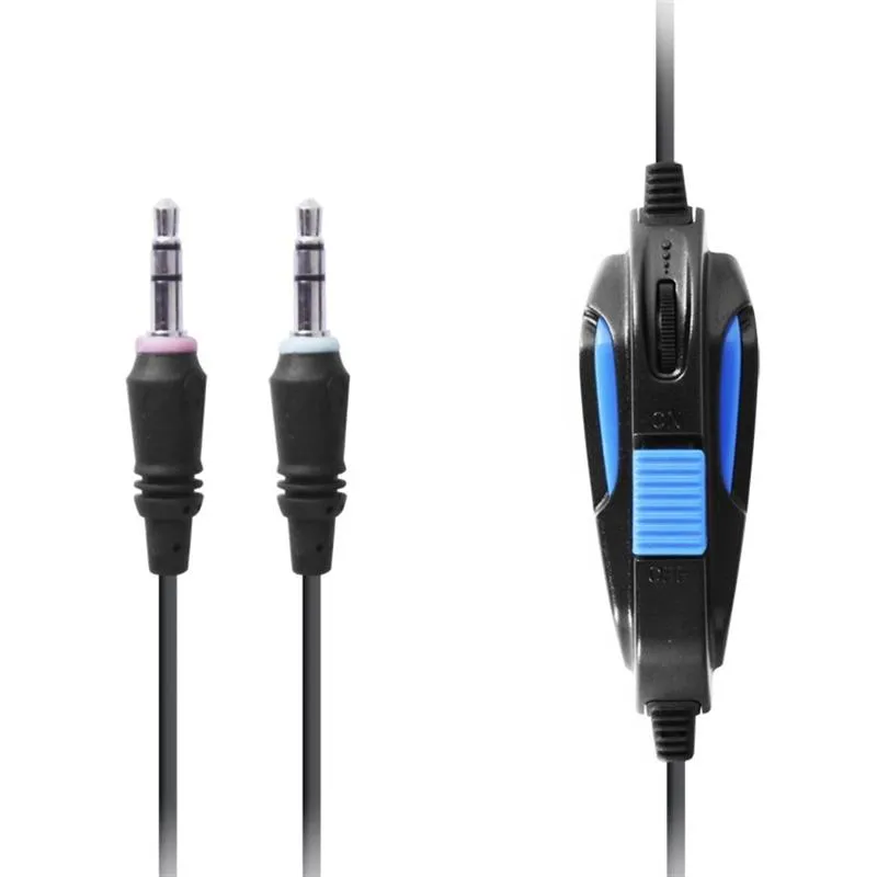 Гарнітура Sades SA-701 Black/Blue (sa701blj) - мініатюра 8
