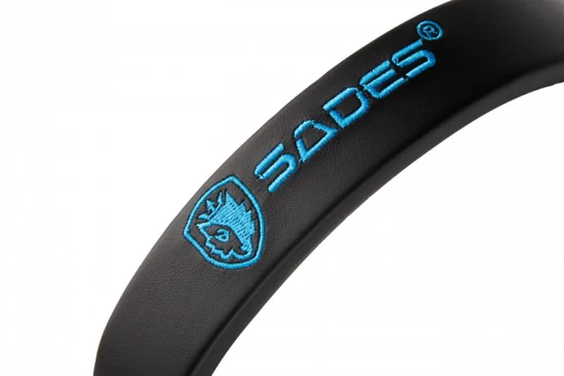 Гарнітура Sades SA-722 Dpower Black/Blue (sa722blj) - мініатюра 4