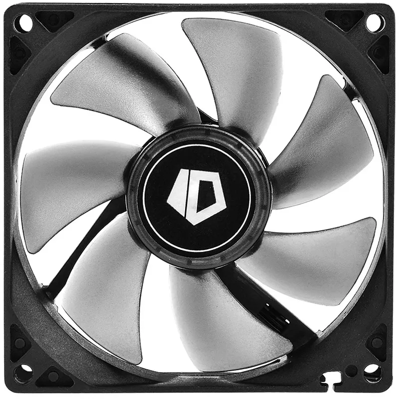 Вентилятор ID-Cooling NO-9225-SD, 92x92x25мм, 3-pin, чорний - мініатюра 3