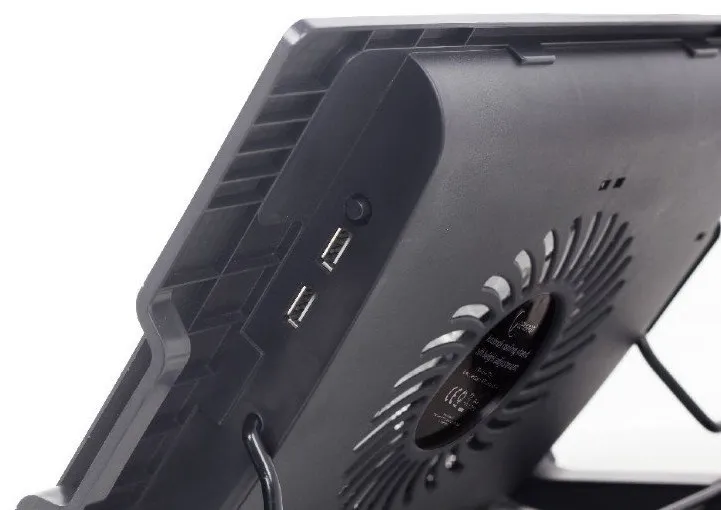 Підставка для ноутбука Gembird NBS-1F17T-01 Black 17" - мініатюра 2