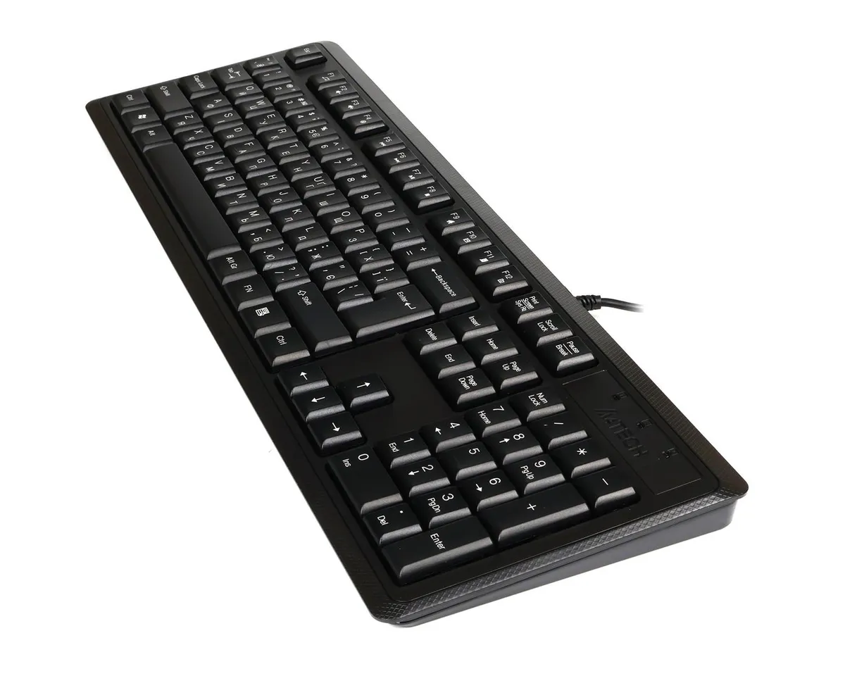 Клавіатура A4Tech KR-92 Black - мініатюра 3