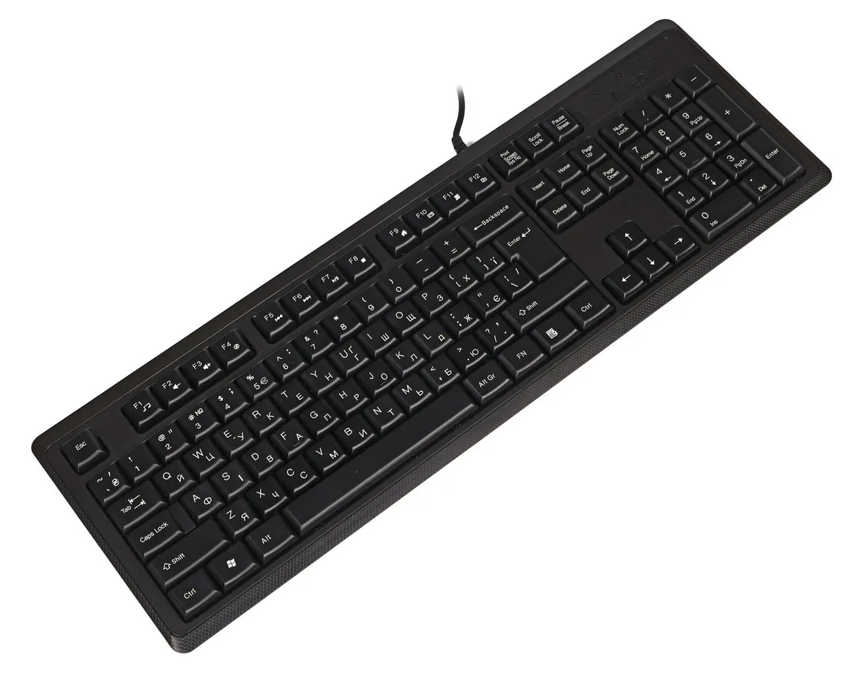 Клавіатура A4Tech KR-92 Black - мініатюра 6