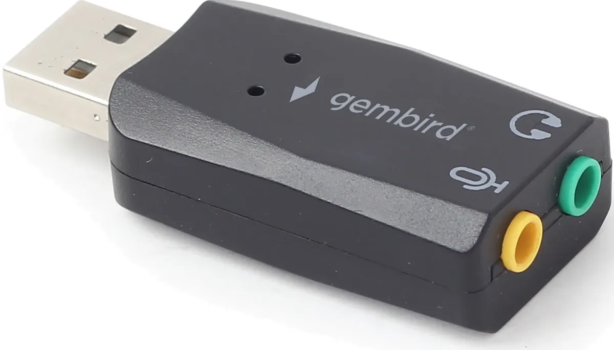 Звукова карта Gembird SC-USB2.0-01 Black - мініатюра 5