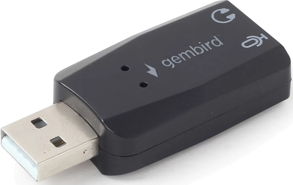 Звукова карта Gembird SC-USB2.0-01 Black - мініатюра 6