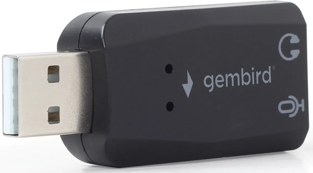 Звукова карта Gembird SC-USB2.0-01 Black - мініатюра 7