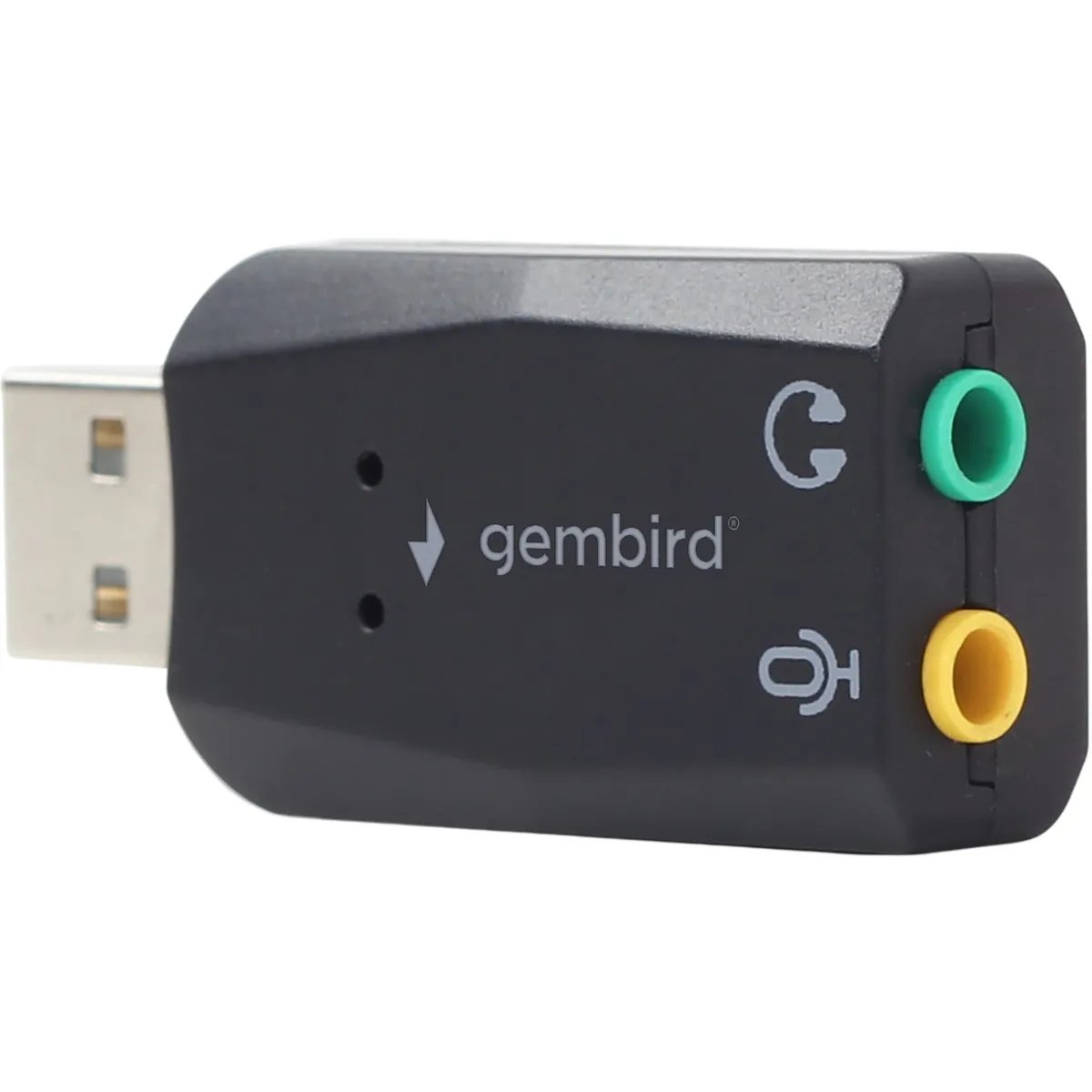 Звукова карта Gembird SC-USB2.0-01 Black - мініатюра 8