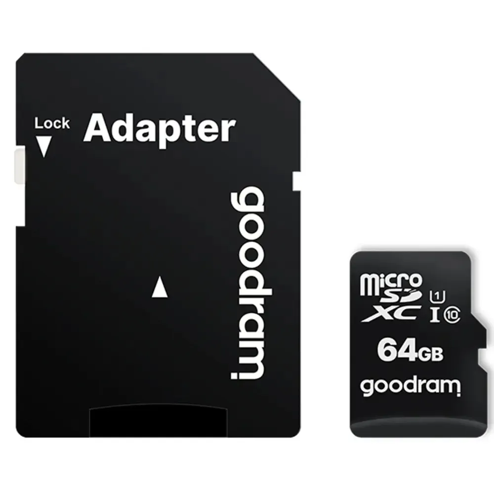 Карта пам`ятi MicroSDXC 64GB UHS-I Class 10 Goodram + SD-adapter (M1AA-0640R12) - мініатюра 3