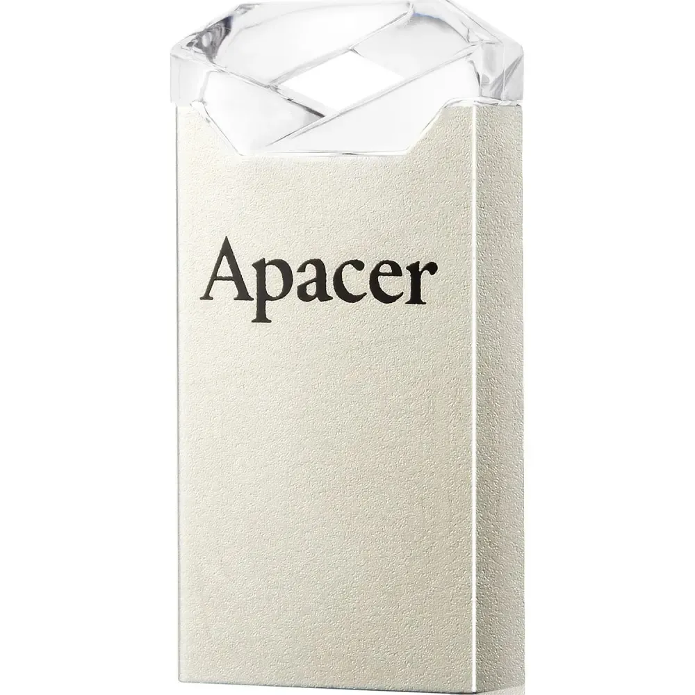 Флеш-накопичувач USB 32GB Apacer AH111 Silver/Crystal (AP32GAH111CR-1) - мініатюра 2