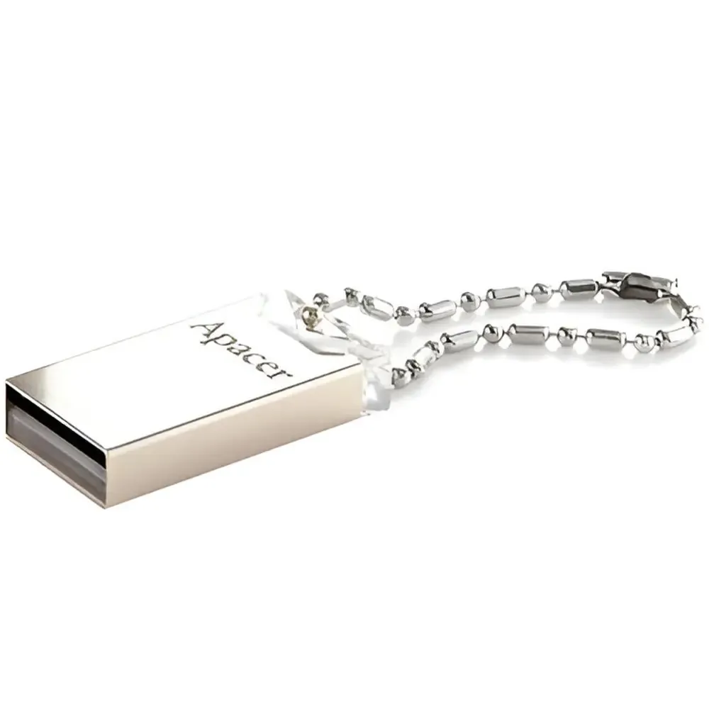 Флеш-накопичувач USB 32GB Apacer AH111 Silver/Crystal (AP32GAH111CR-1) - мініатюра 3