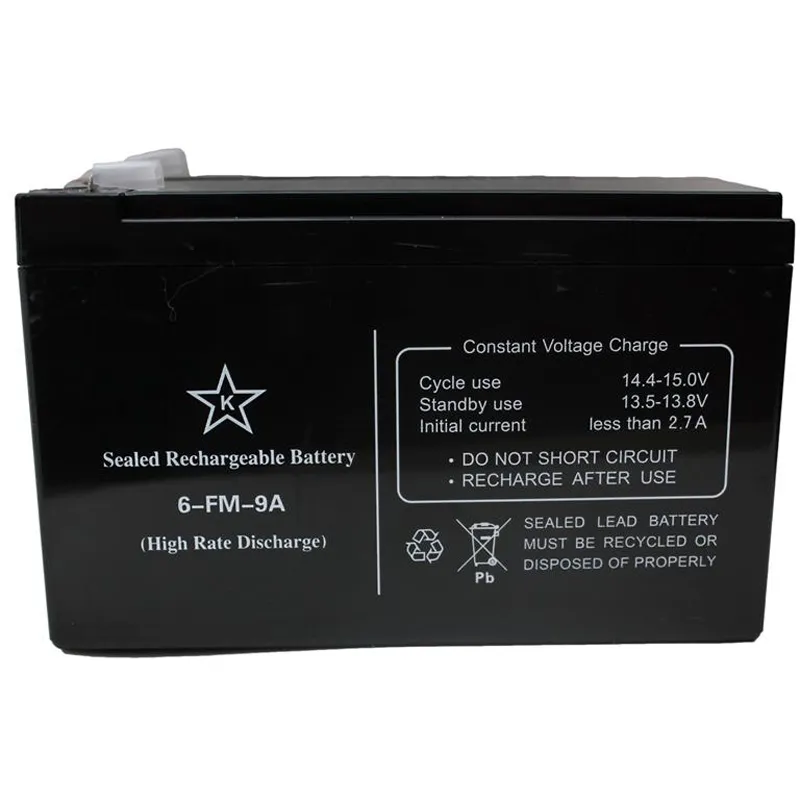 Акумуляторна батарея KSTAR 12V 9AH (6-FM-9A) AGM - зображення 1