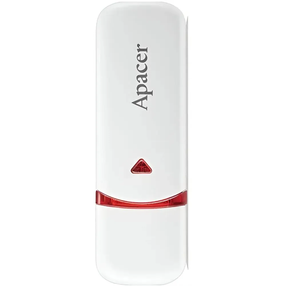 Флеш-накопичувач USB 32GB Apacer AH333 White (AP32GAH333W-1) - зображення 1