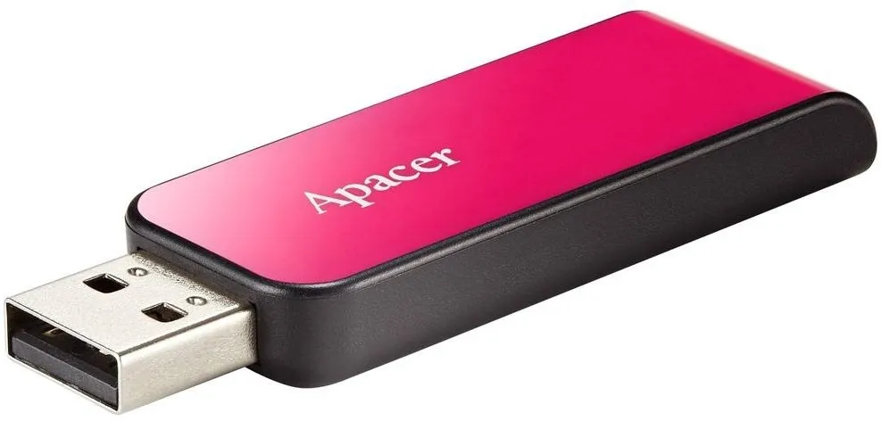 Флеш-накопичувач USB 32GB Apacer AH334 Pink (AP32GAH334P-1) - мініатюра 5