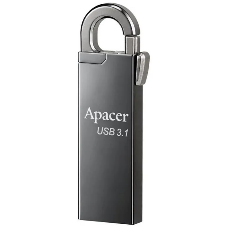 Флеш-накопичувач USB3.1 32GB Apacer AH15A Black (AP32GAH15AA-1) - мініатюра 2