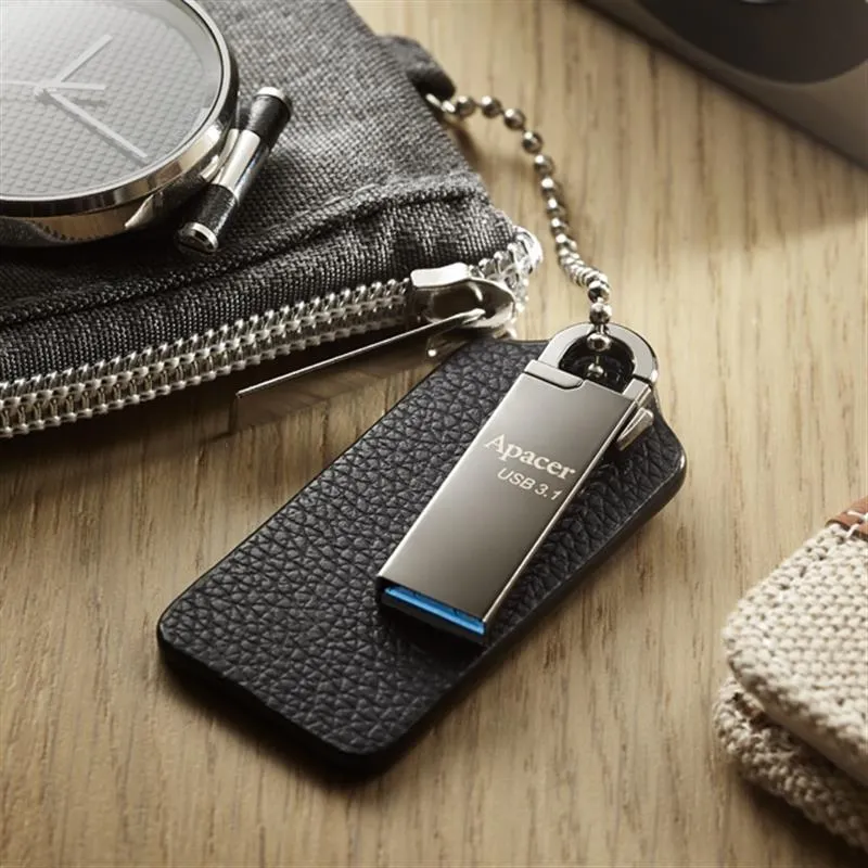 Флеш-накопичувач USB3.1 32GB Apacer AH15A Black (AP32GAH15AA-1) - мініатюра 3