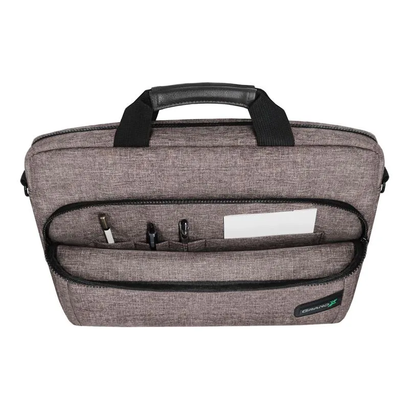 Сумка для ноутбука Grand-X SB-139B Brown 15.6" - мініатюра 7